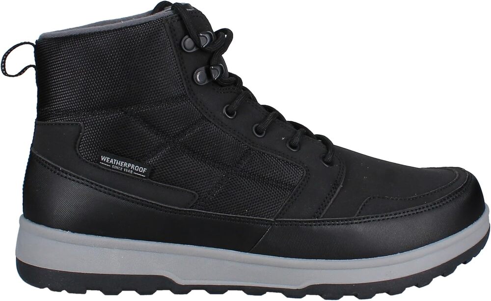 Weatherproof Men's Jenkins Black Sneaker Boots Size 8
